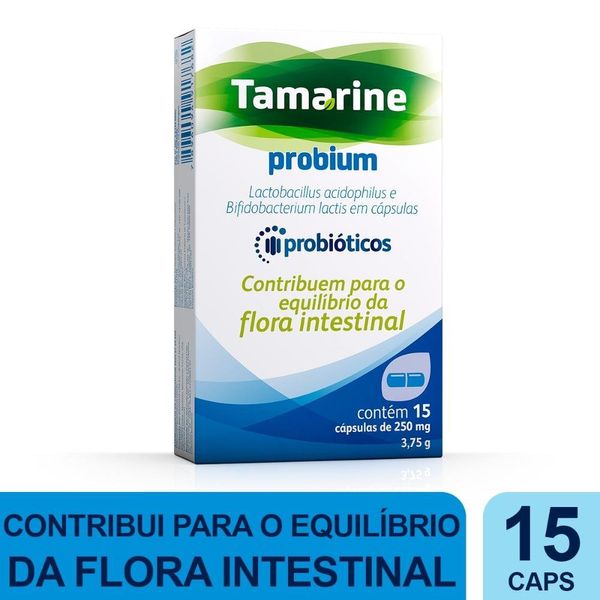 Tamarine Probium com 15 Cápsulas