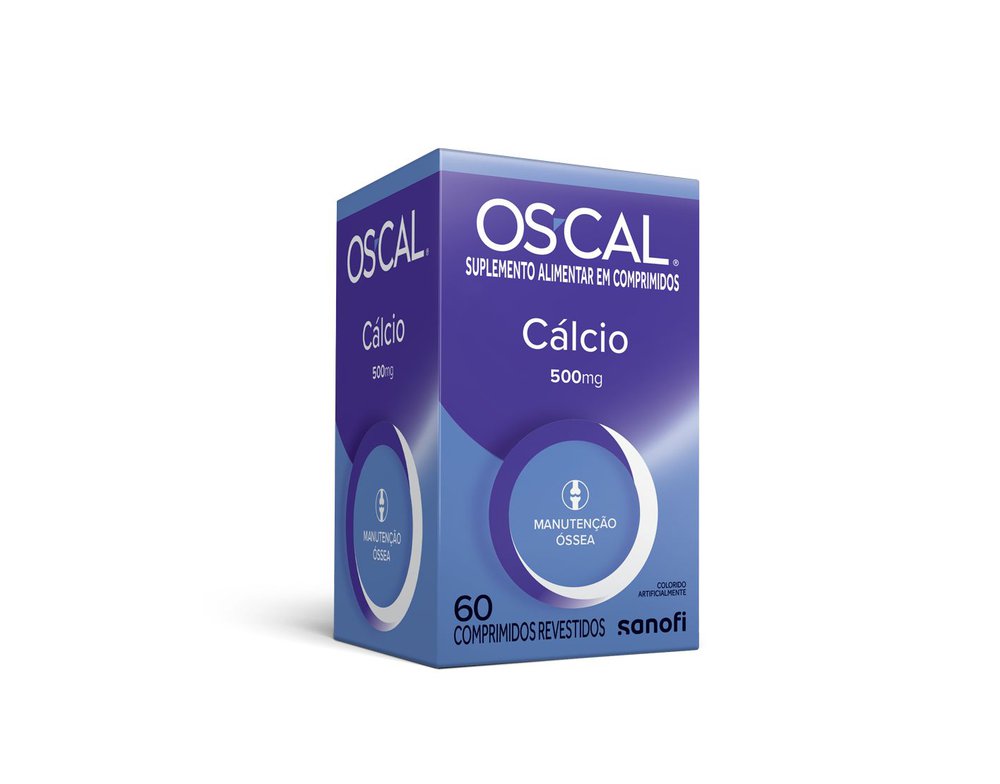 Cálcio 500mg Oscal 60comprimidos