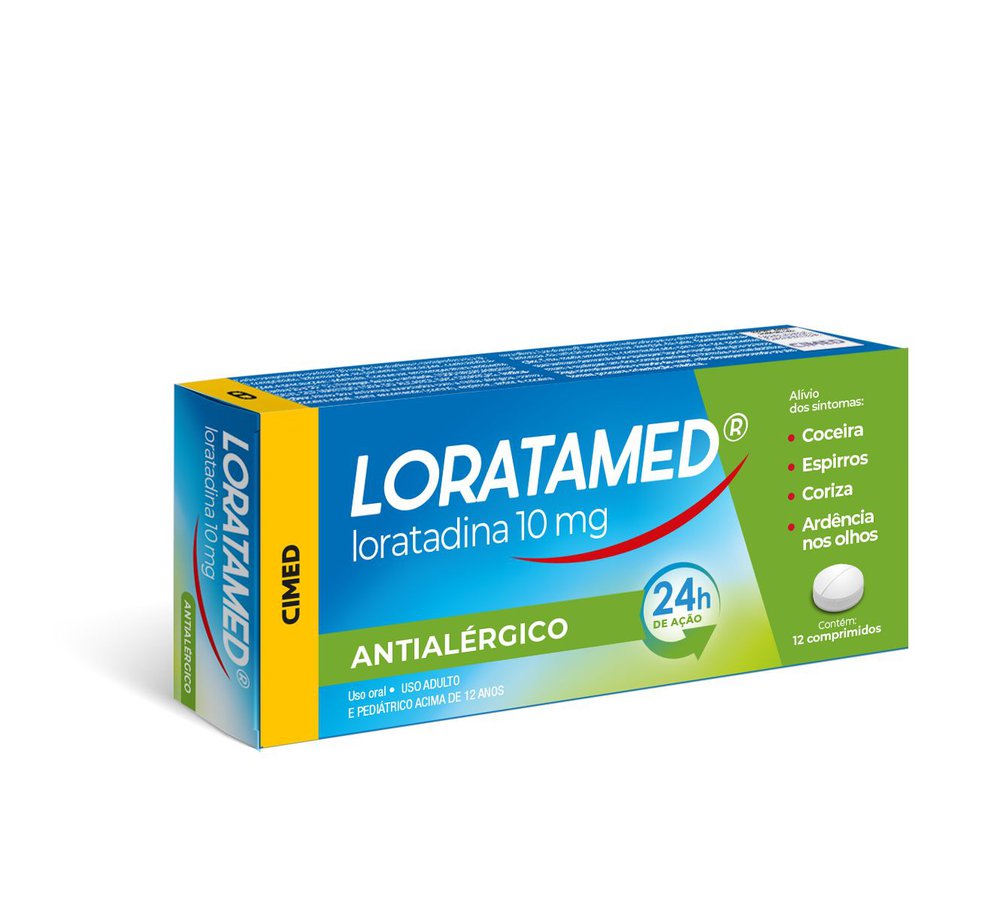 Loratamed 10mg 12 Comprimidos