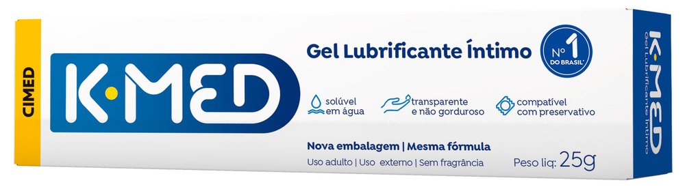 Gel Lubrificante Íntimo K-Med 25g