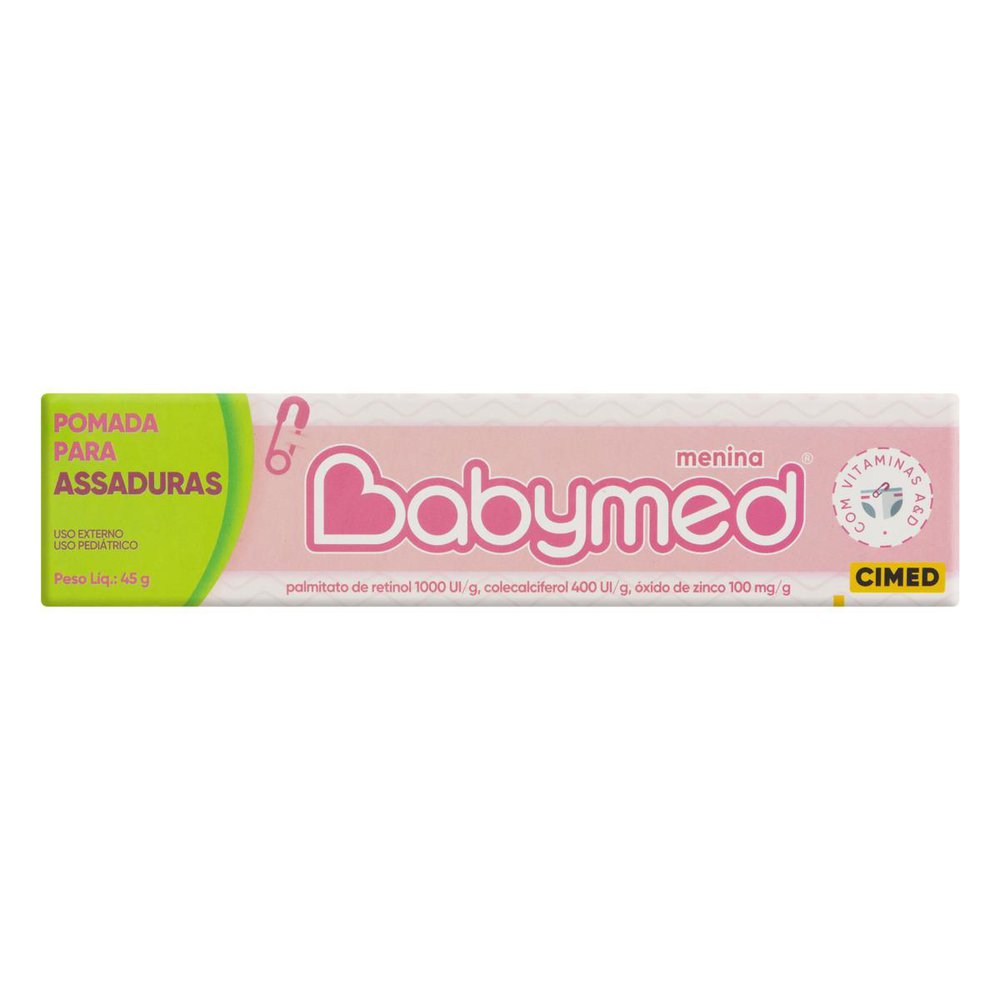 Pomada Babymed Menina 45g