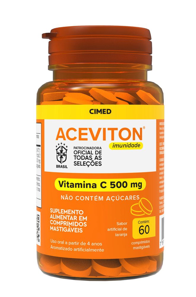 Aceviton Imunidade com 60comprimidos Mastigáveis