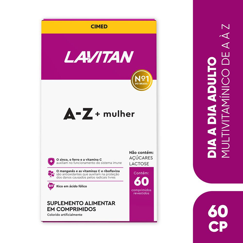 Lavitan Mulher Com 60 comprimidos