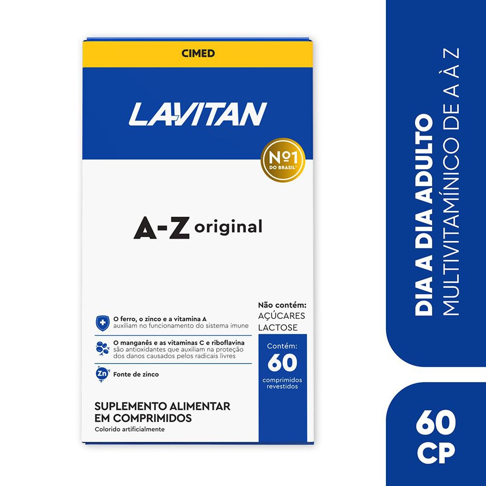 Lavitan Imunidade AZ com 60 comprimidos