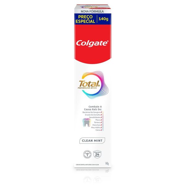 Creme Dental Colgate Total Clean Mint 140g